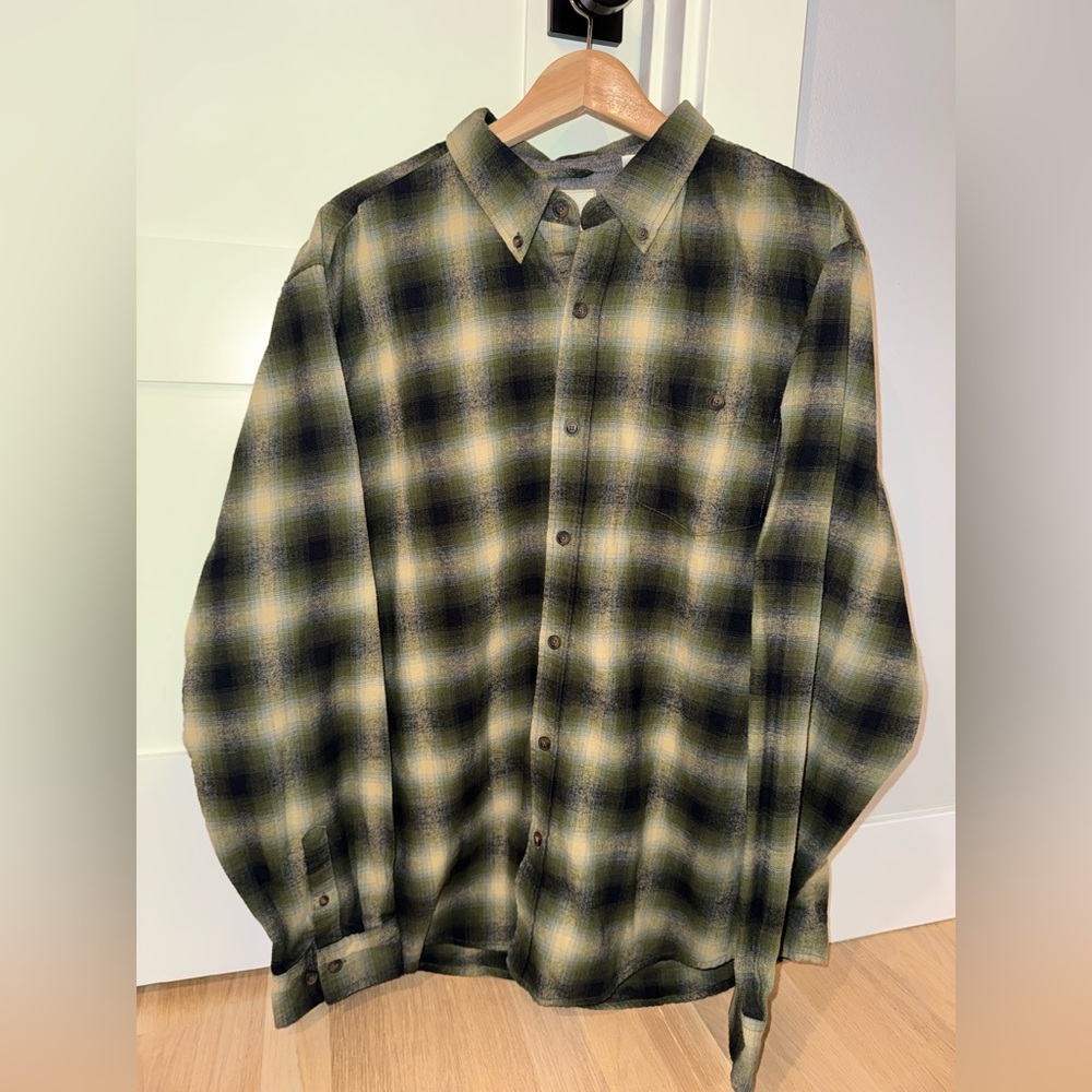 Weatherproof Vintage Men’s Plaid Flannel Shirt